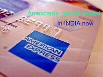 Amexcards in India 