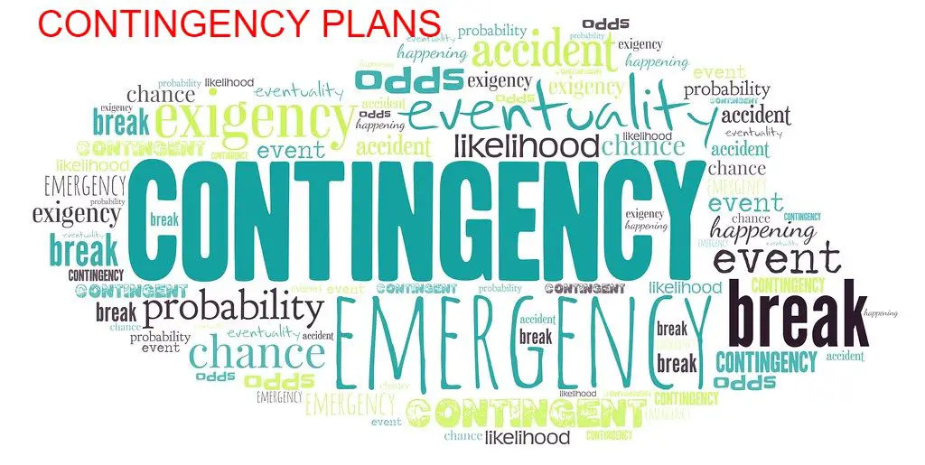 CONTINGENCY PLANS 