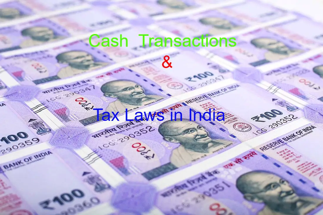 Cash transaction limits in india 