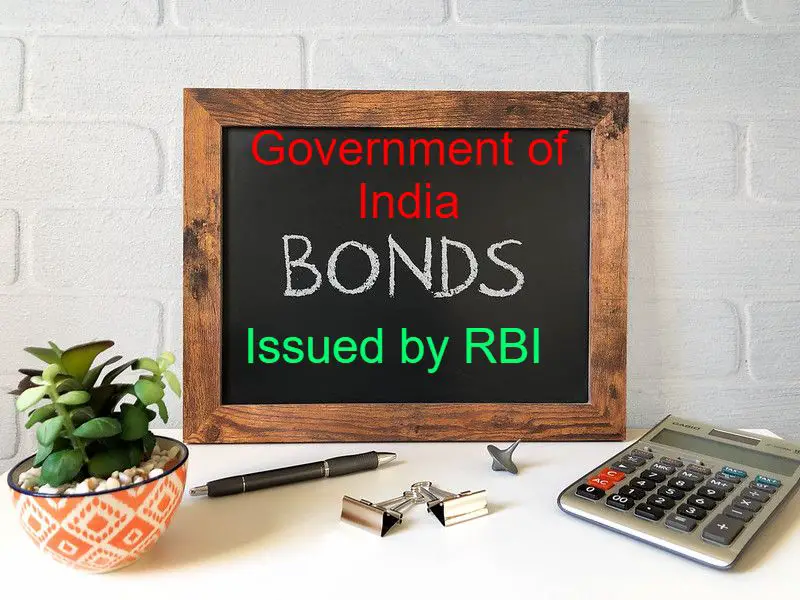 GOVERNMENT OF INDIA BONDS 